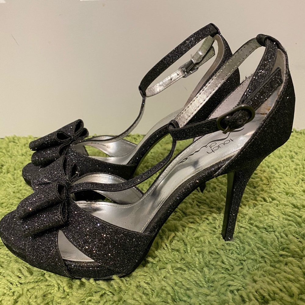 Sparkle Bow Heels